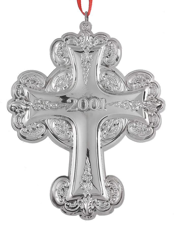 Grande Baroque Cross 2001 Cross - Boxed by Wallace Silver-1