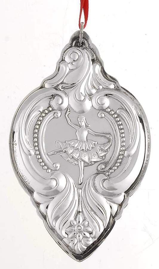 Twelve Days of Christmas-Grande Baroque Nine Ladies Dancing - Boxed by Wallace Silver-1