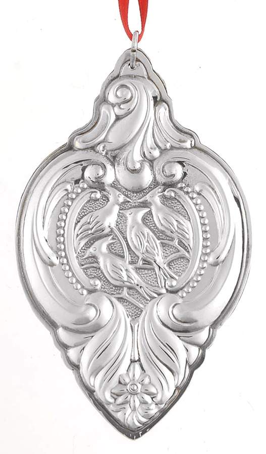 Twelve Days of Christmas-Grande Baroque Four Calling Birds - Boxed by Wallace Silver-1