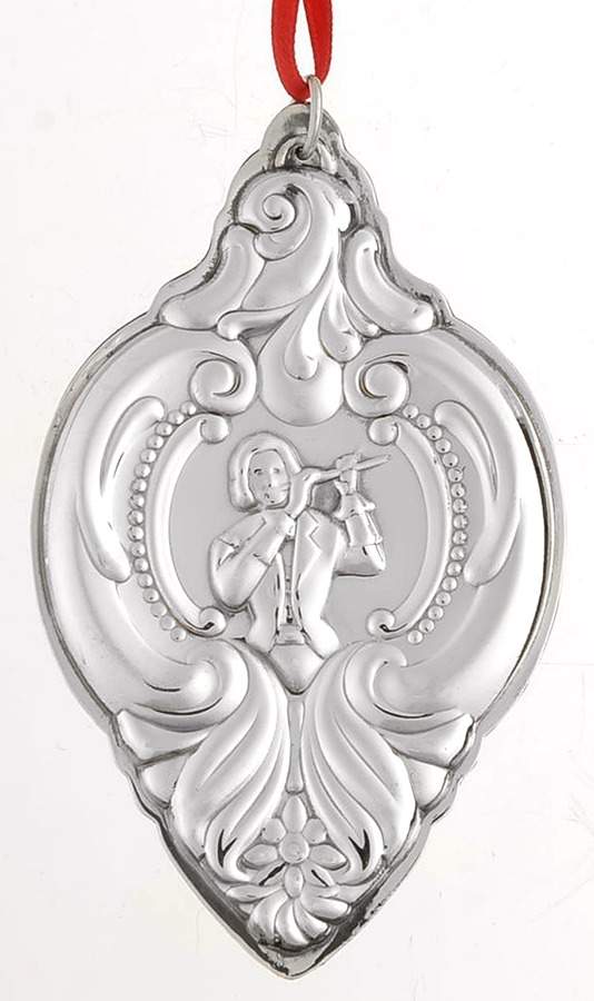 Twelve Days of Christmas-Grande Baroque Eleven Pipers Piping - Boxed by Wallace Silver-1