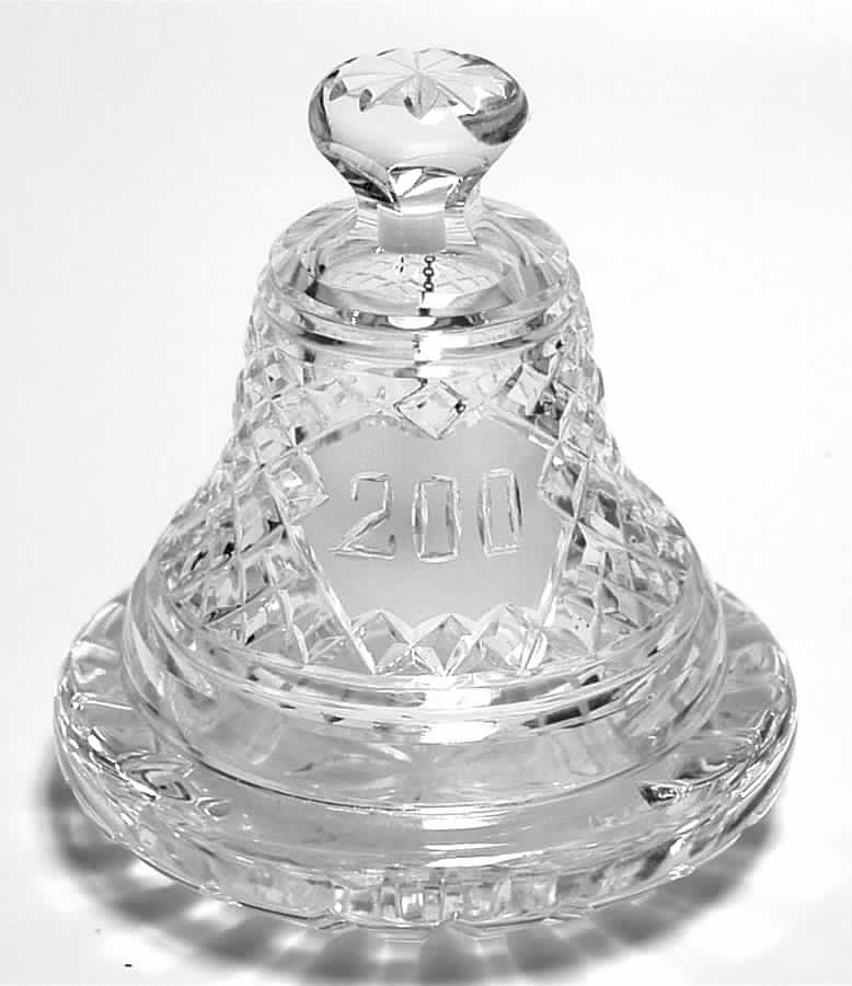 Waterford Bicentennial Bell 1976-Bicentennial Bell W/Base - No Box by Waterford Crystal-1
