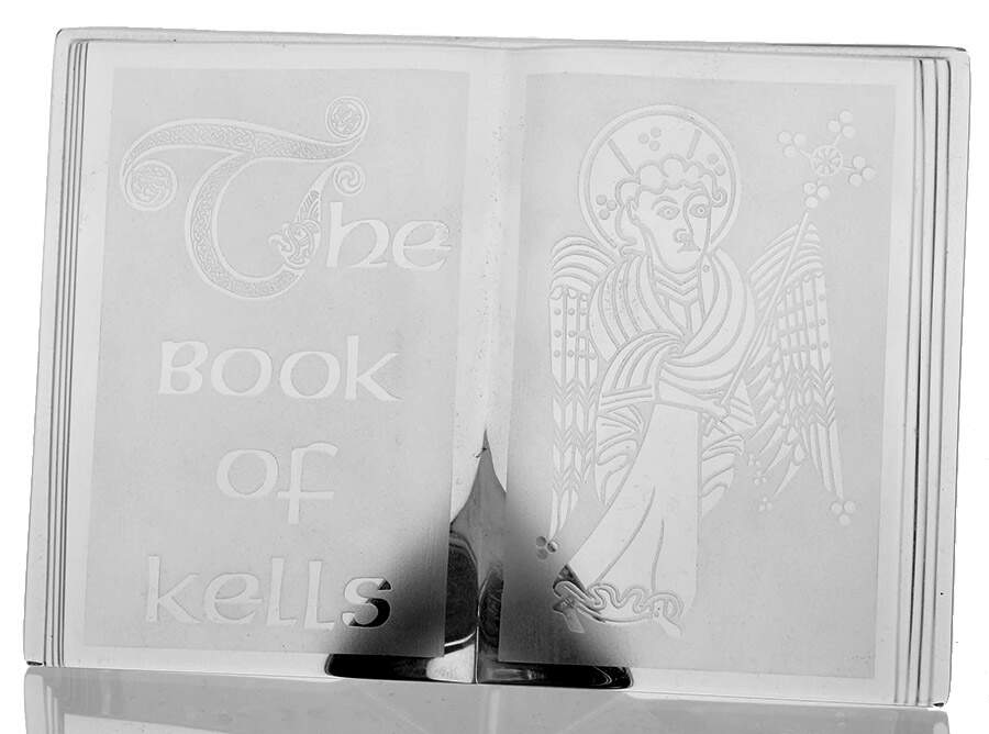 Waterford Crystal Paperweight The Book Of Kells - Boxed by Waterford Crystal-1