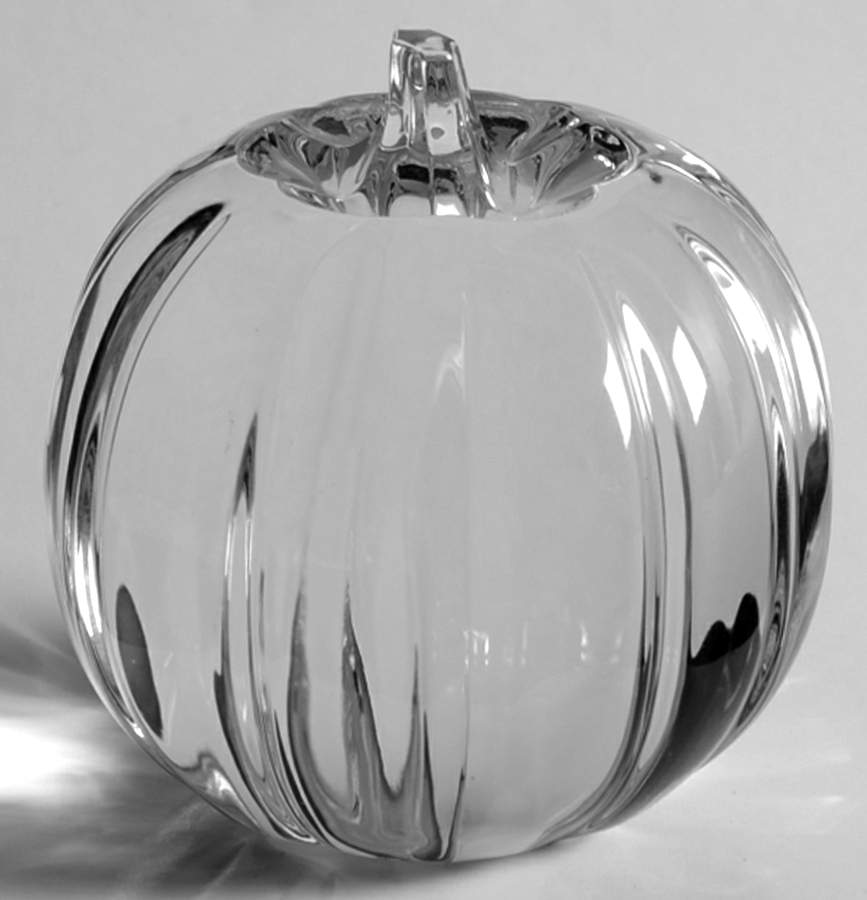 Waterford Crystal Paperweight Pumpkin - No Box by Waterford Crystal-1