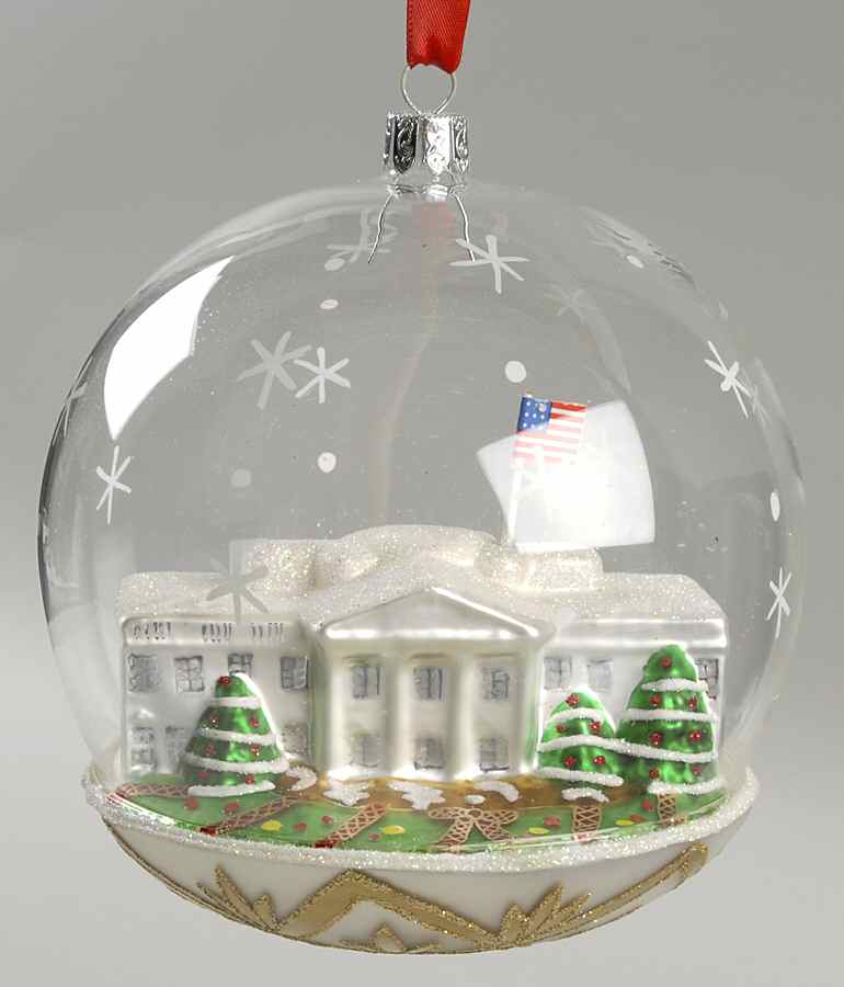 Globe Ornaments White House Ball - No Box by Waterford Crystal-1