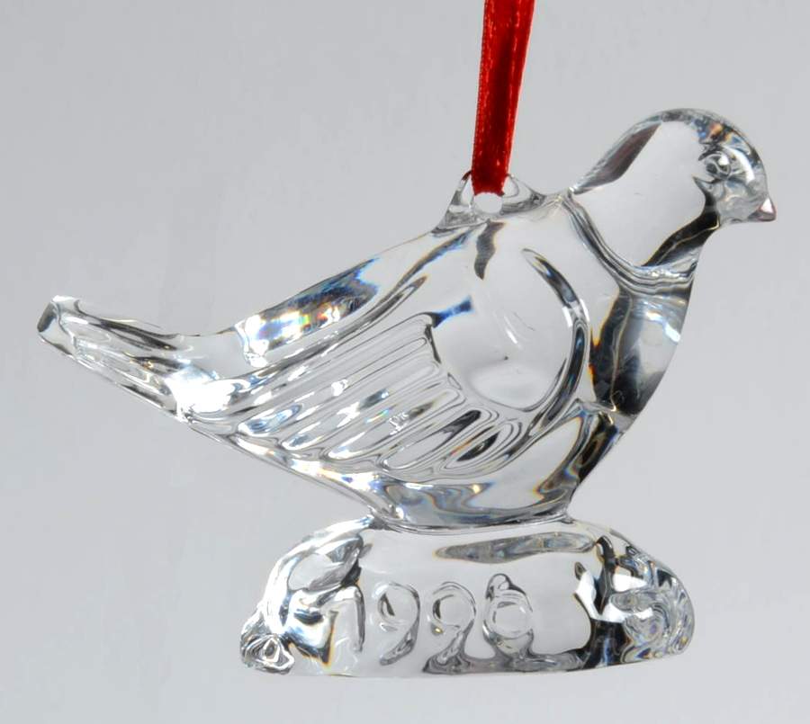 Twelve Days of Christmas #2 Two Turtle Doves - Boxed by Waterford Crystal-1