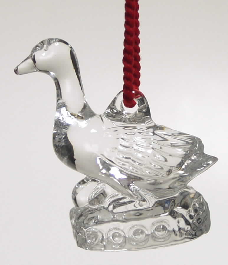 Twelve Days of Christmas #2 Six Geese A Laying - No Box by Waterford Crystal-1