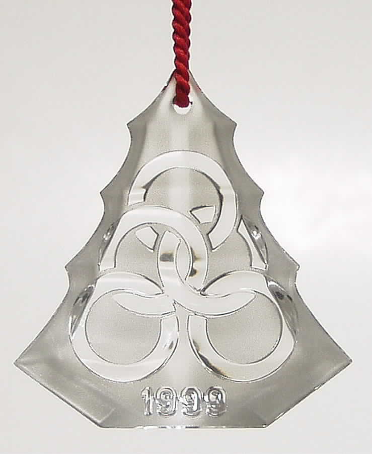 Twelve Days of Christmas #2 Five Golden Rings - Boxed by Waterford Crystal-1