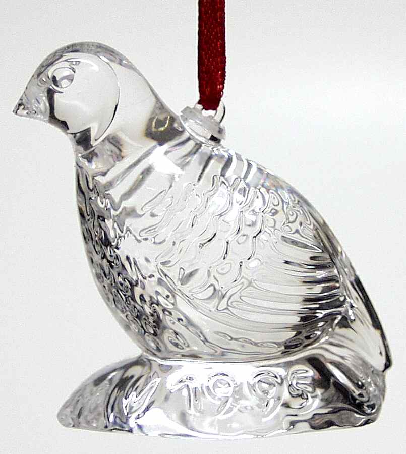 Twelve Days of Christmas #2 Partridge - With Box by Waterford Crystal-1