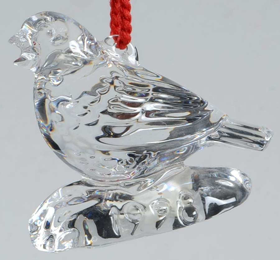 Twelve Days of Christmas #2 Four Calling Birds - Boxed by Waterford Crystal-1