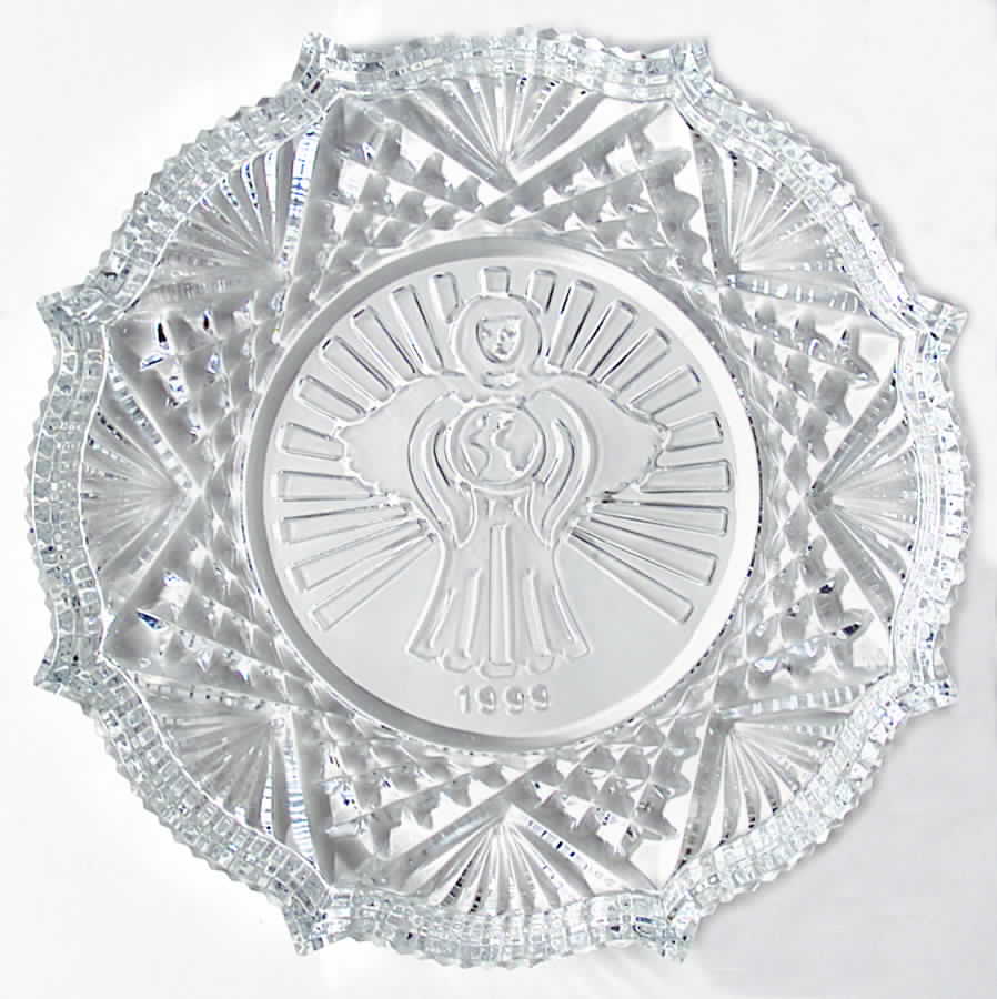 Songs of Christmas-Plate Joy To The World - No Box by Waterford Crystal-1