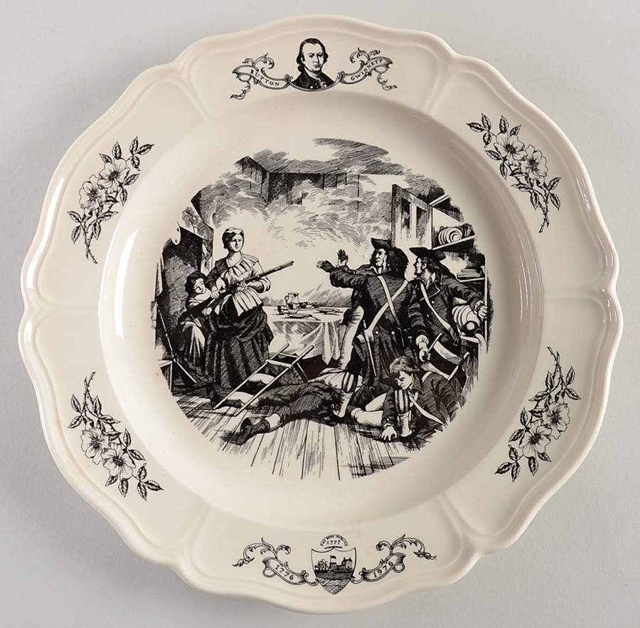 Thirteen Original Colonies-States Georgia - No Box by Wedgwood-1