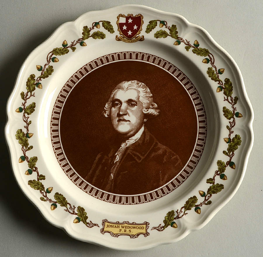 Wedgwood Single Release Plates Josiah Wedgwood 250th Anniversary - No Box 66a by Wedgwood-1
