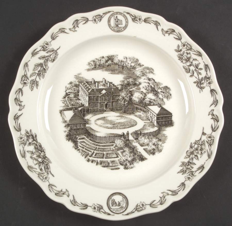 Wedgwood Single Release Plates Tryon Palace - Boxed by Wedgwood-1