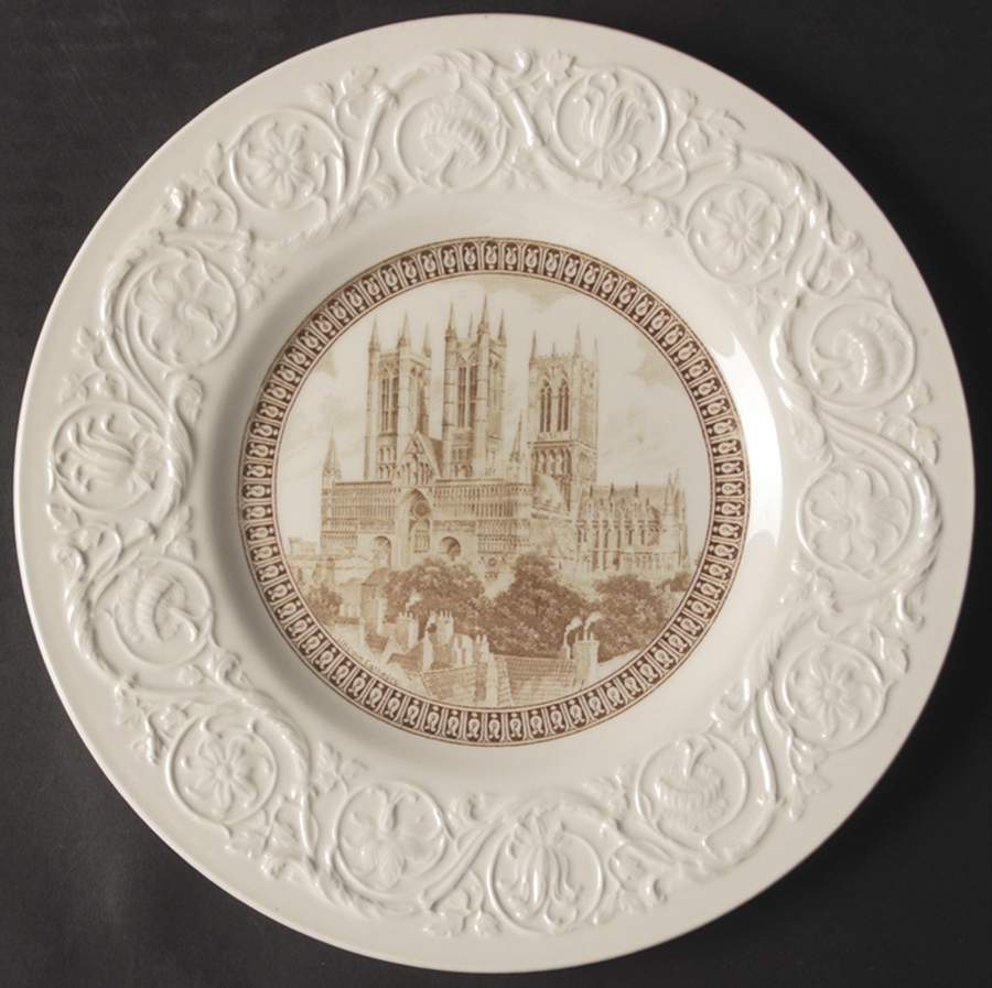 Wedgwood Single Release Plates Lincoln English Cathedral - No Box by Wedgwood-1