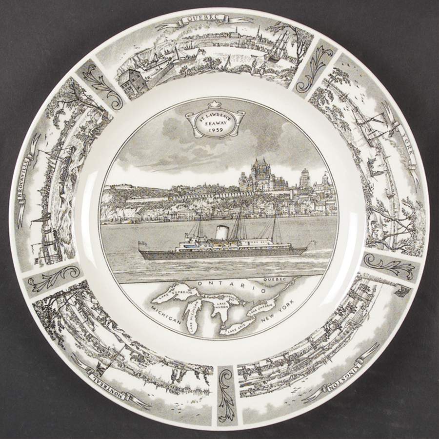 Wedgwood Single Release Plates St. Lawrence Seaway - No Box by Wedgwood-1