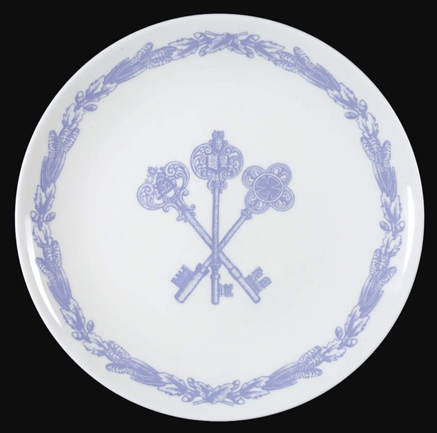 Wedgwood Single Release Plates Wellesley College Anniversary - No Box by Wedgwood-1