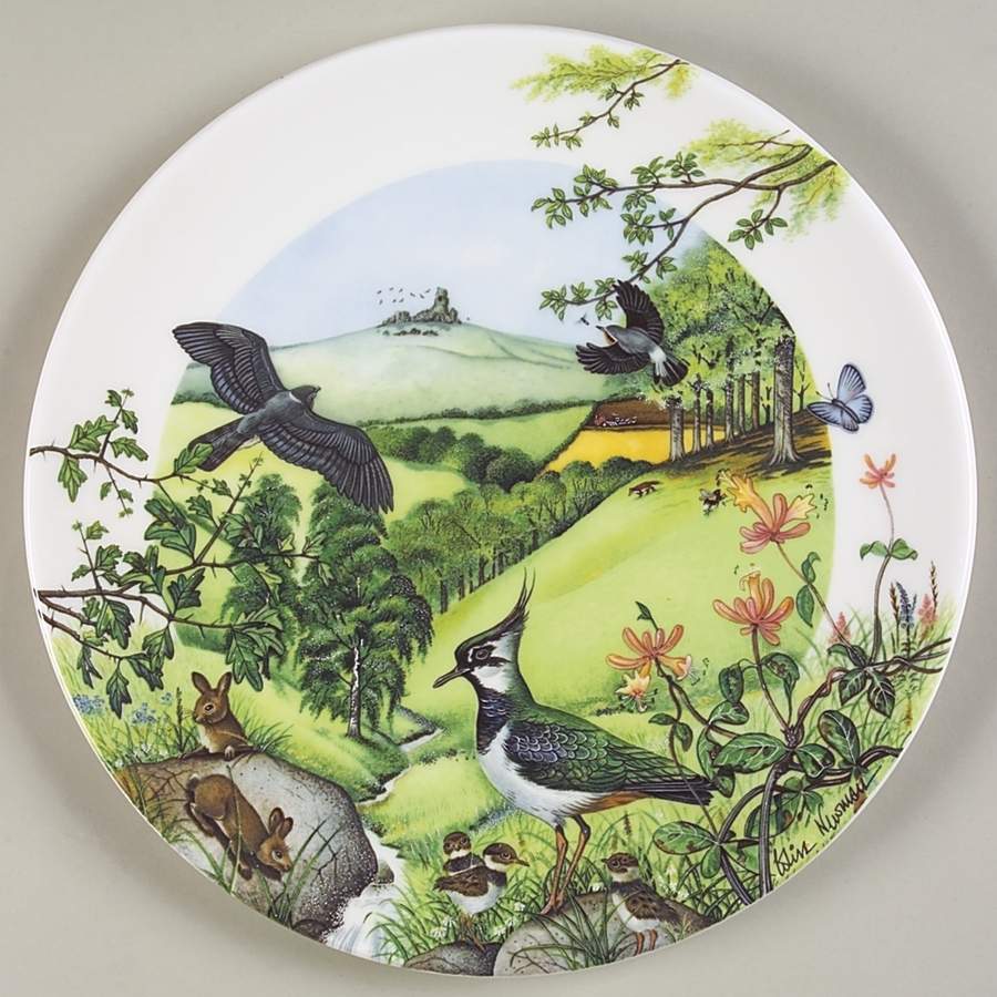 Country Panorama Rolling Hills And Grasslands - No Box by Wedgwood-1