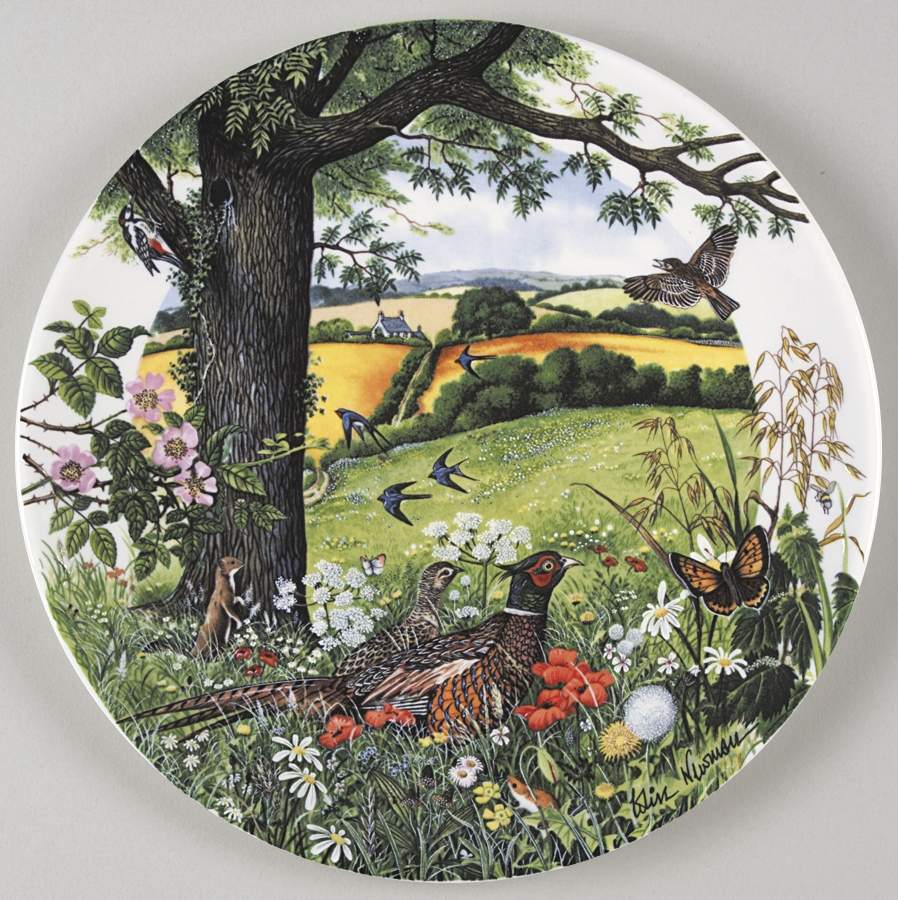 Country Panorama Meadows And Wheatfields - With Box by Wedgwood-1