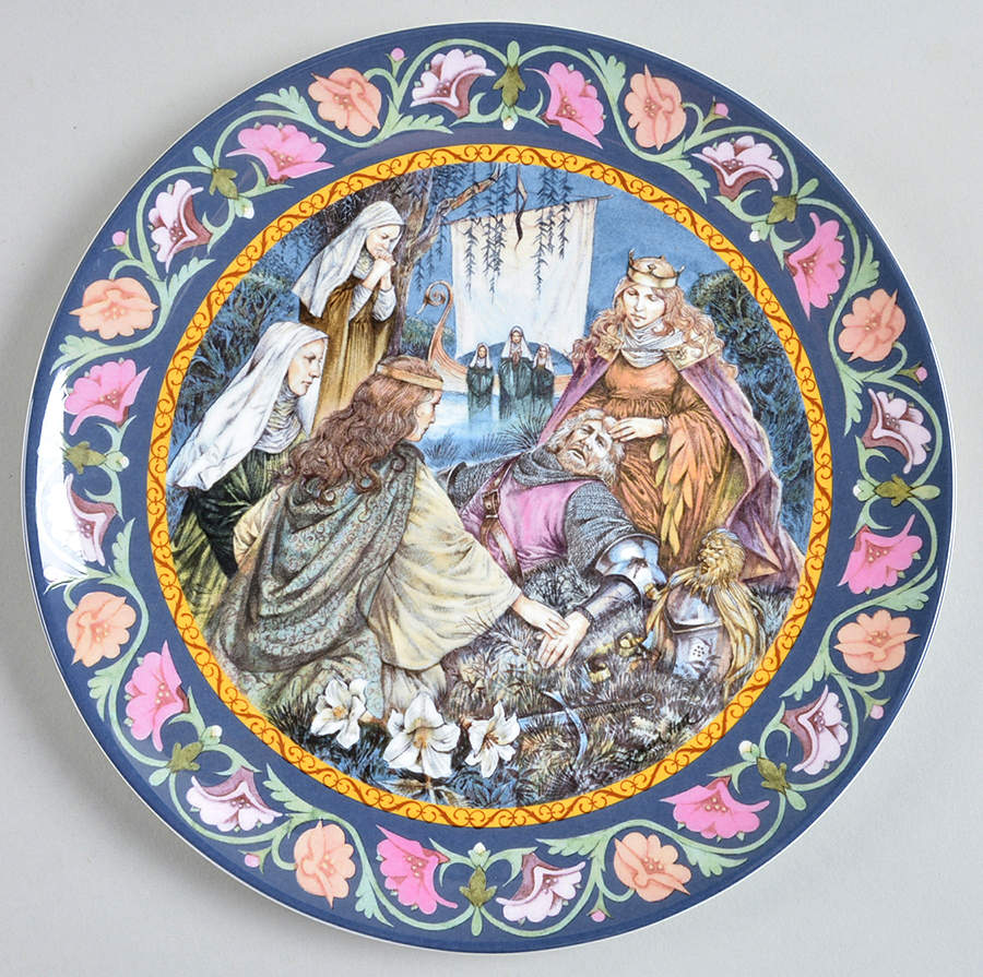 Legends of King Arthur Arthur Is Taken To Avalon - Boxed by Wedgwood-1