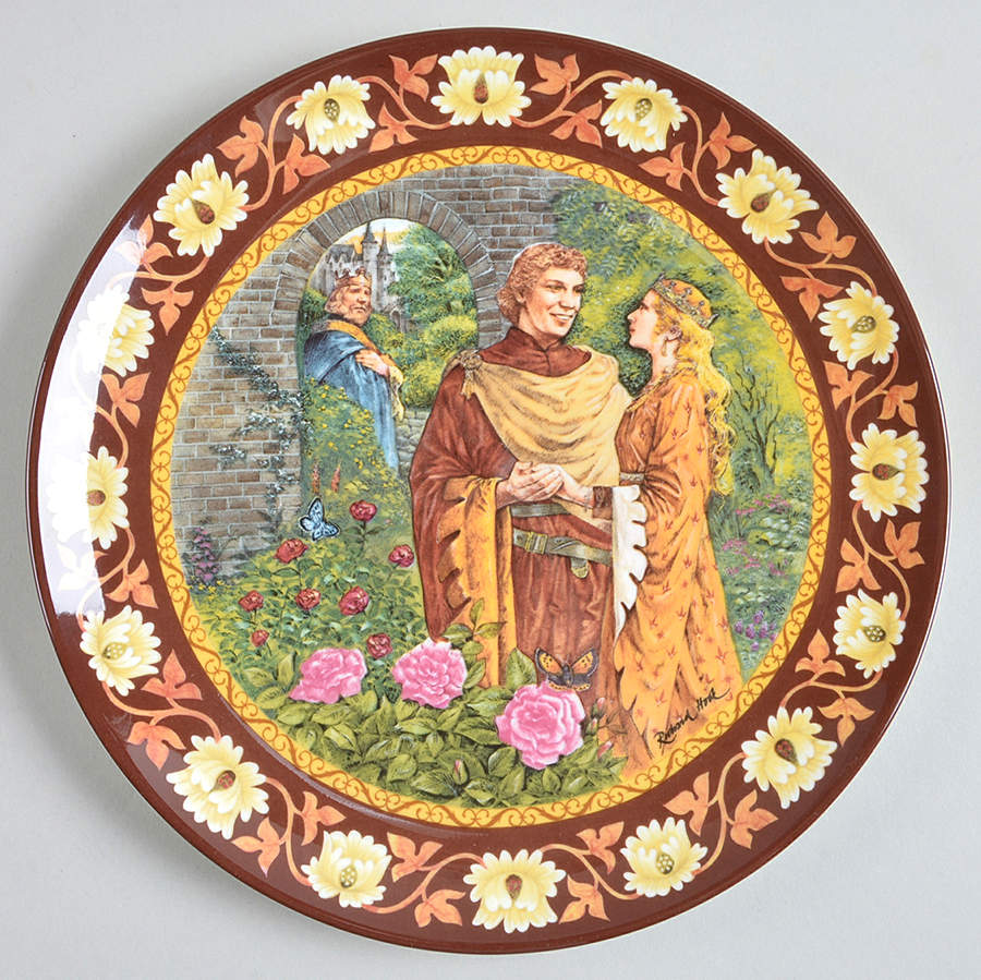 Legends of King Arthur Lancelot And Guinevere - No Box by Wedgwood-1