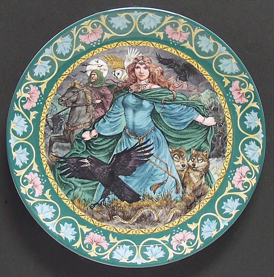 Legends of King Arthur Morgan Le Fay And Mordred - Boxed by Wedgwood-1