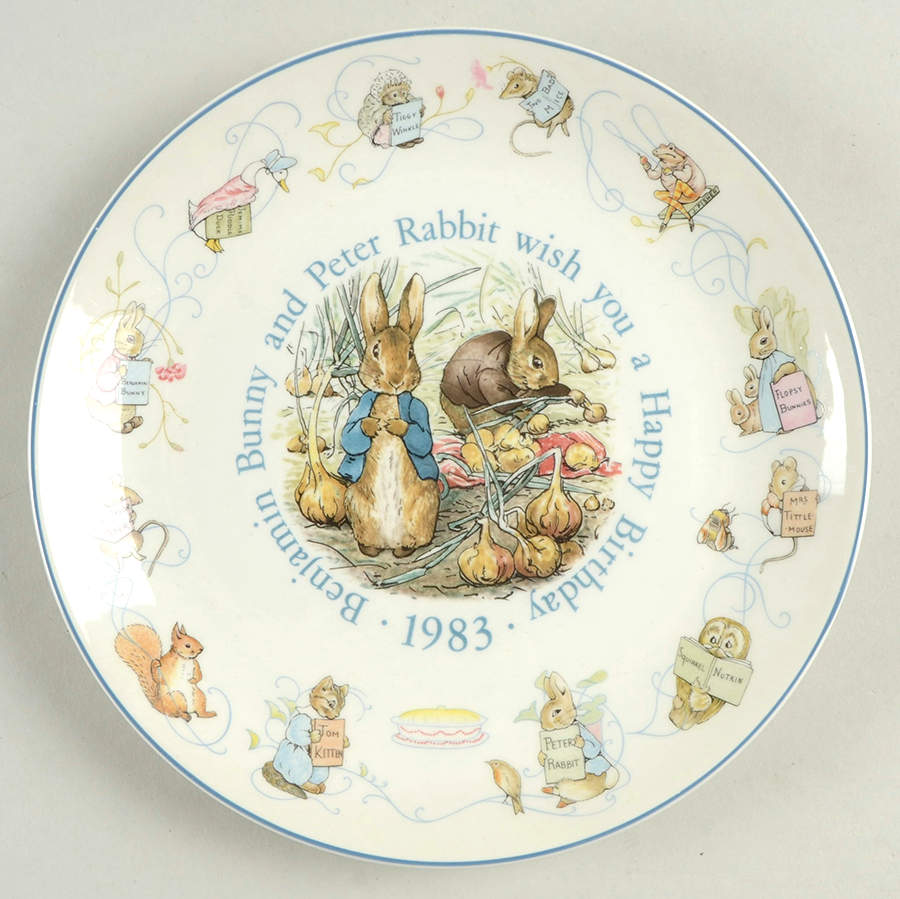 Peter Rabbit-Birthday Happy Birthday - No Box by Wedgwood-1