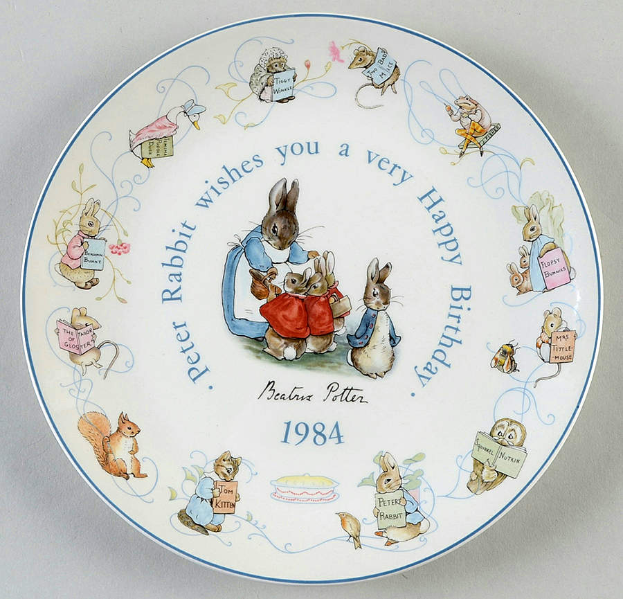 Peter Rabbit-Birthday Happy Birthday - Boxed by Wedgwood-1