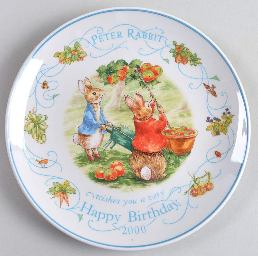 Peter Rabbit-Birthday Happy Birthday - No Box by Wedgwood-1