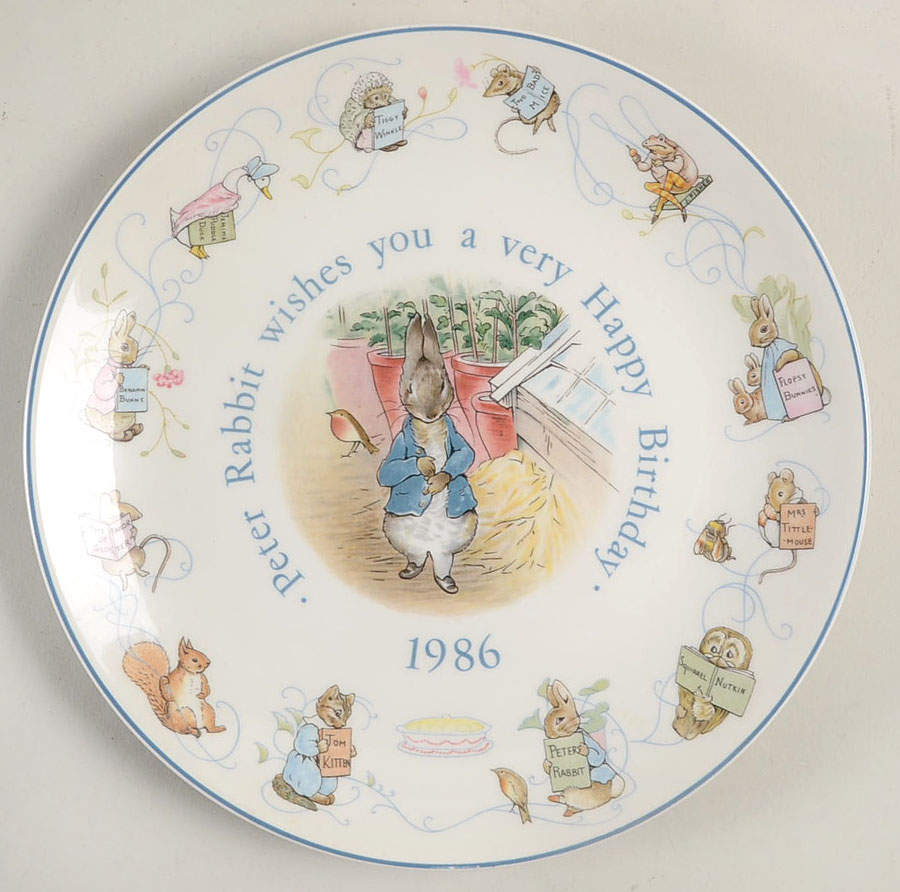 Peter Rabbit-Birthday Happy Birthday - No Box by Wedgwood-1