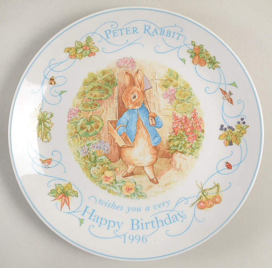 Peter Rabbit-Birthday Happy Birthday - No Box by Wedgwood-1