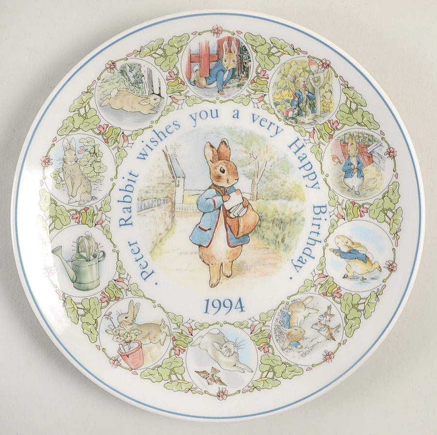 Peter Rabbit-Birthday Happy Birthday - Boxed by Wedgwood-1