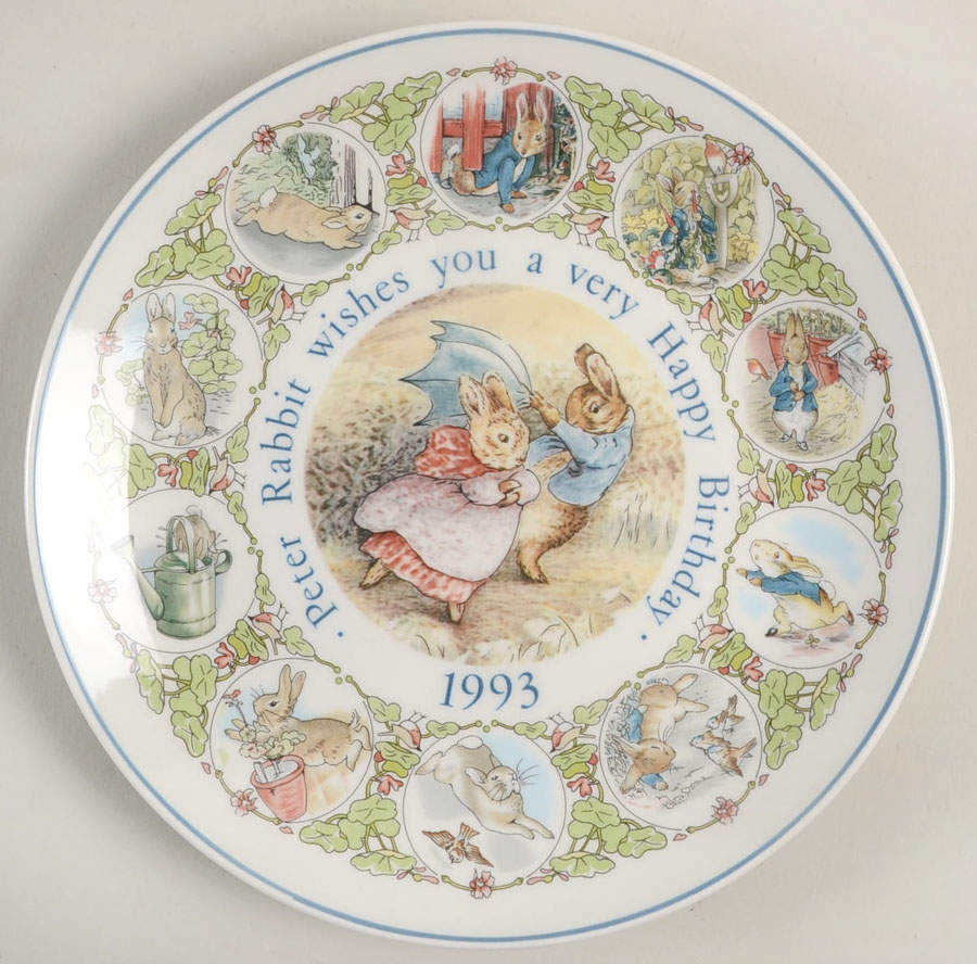 Peter Rabbit-Birthday Happy Birthday - No Box by Wedgwood-1