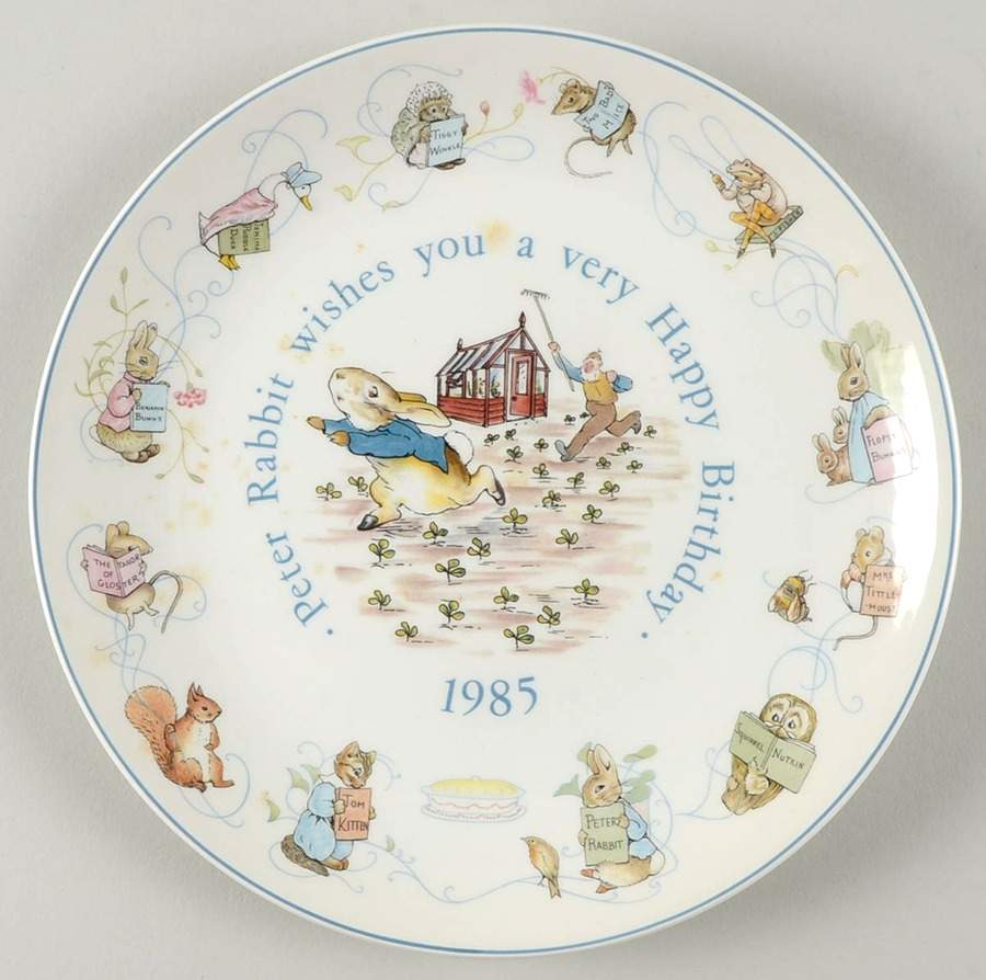 Peter Rabbit-Birthday Happy Birthday - No Box by Wedgwood-1