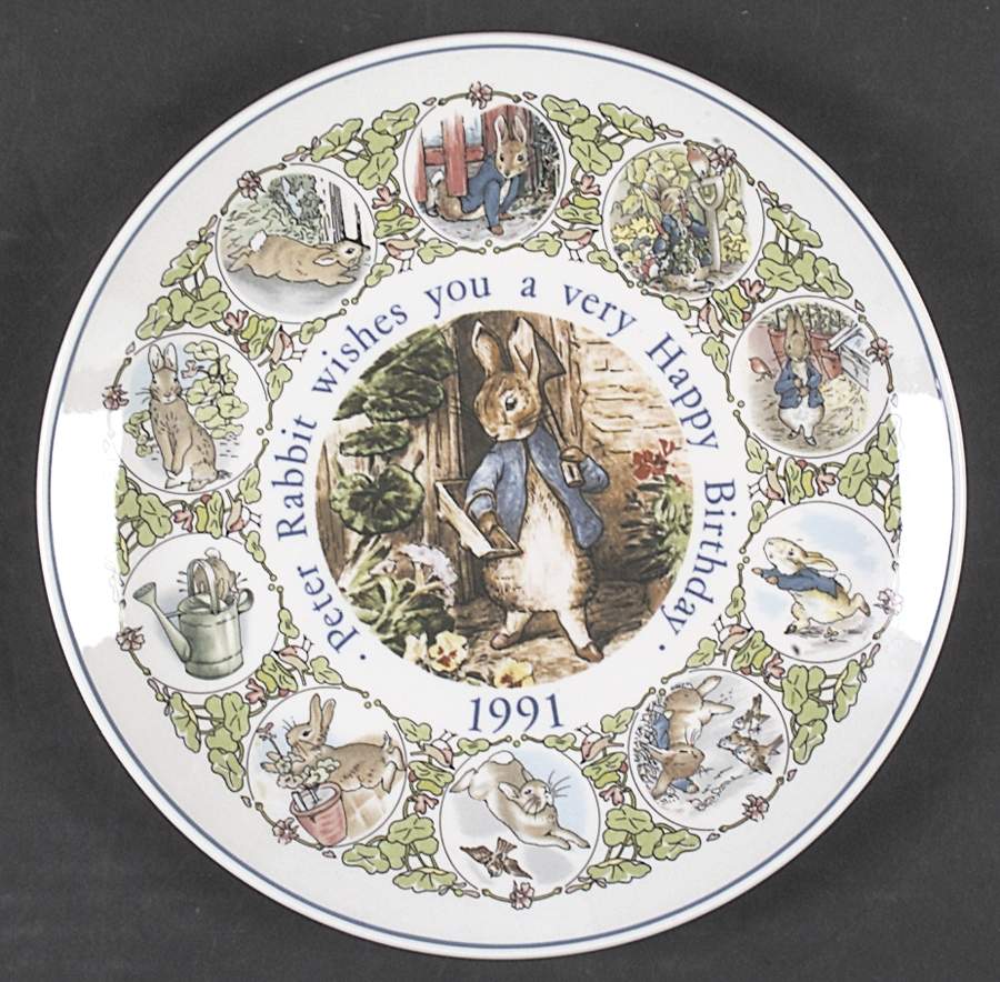 Peter Rabbit-Birthday Happy Birthday - No Box by Wedgwood-1