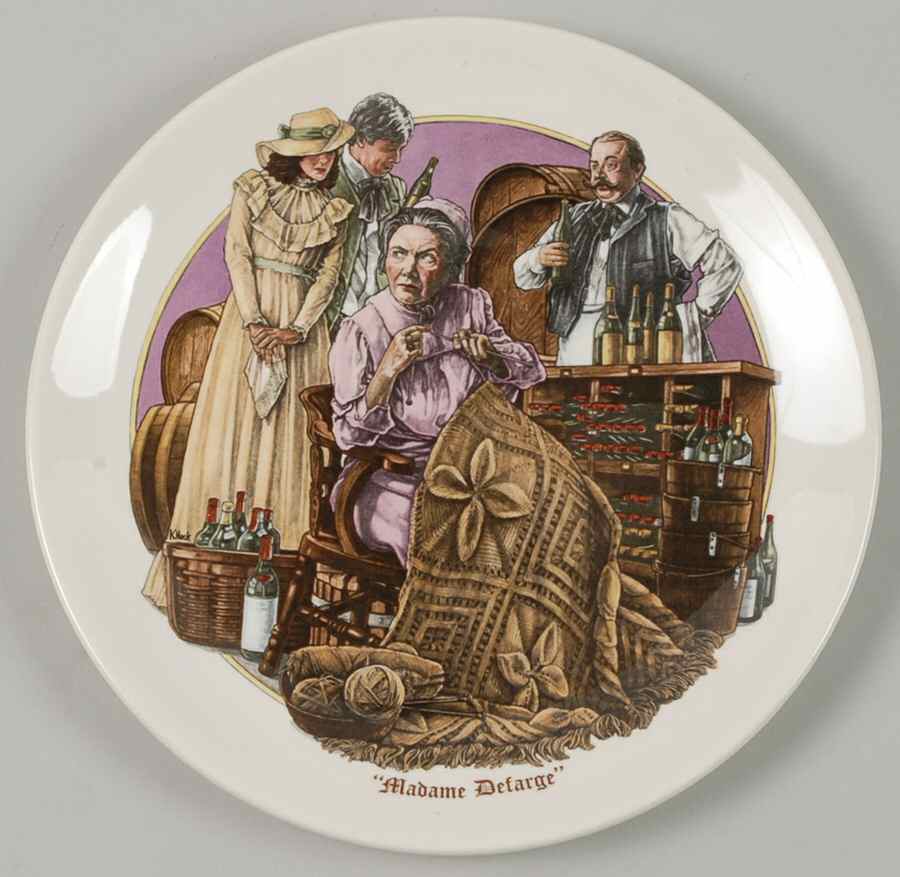Remarkable World of Charles Dickens Madame Defarge - No Box by Wedgwood-1