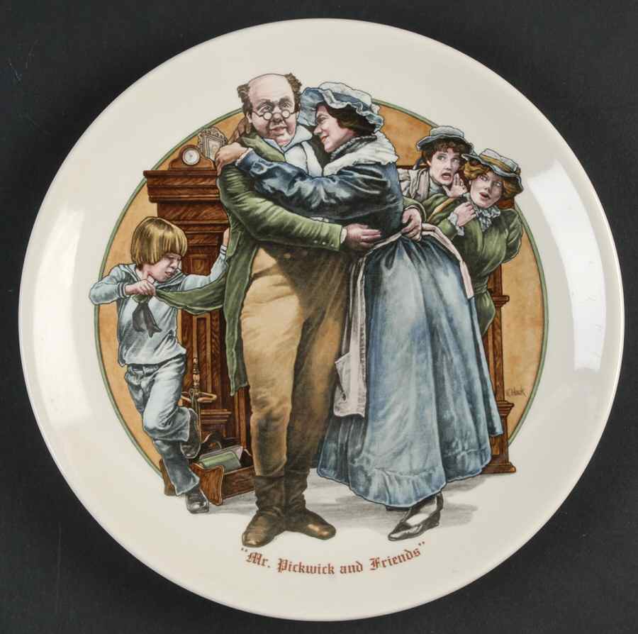 Remarkable World of Charles Dickens Mr Pickwick And Friends - No Box by Wedgwood-1