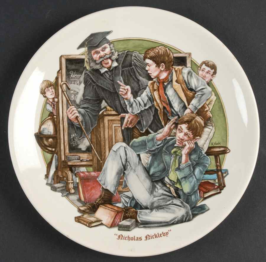 Remarkable World of Charles Dickens Nicholas Nickleby - Boxed by Wedgwood-1