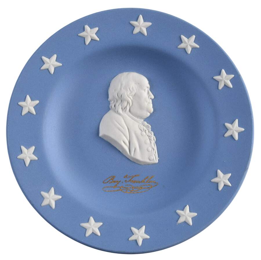 State Seal-State Signers Benjamin Franklin Only - No Box by Wedgwood-1