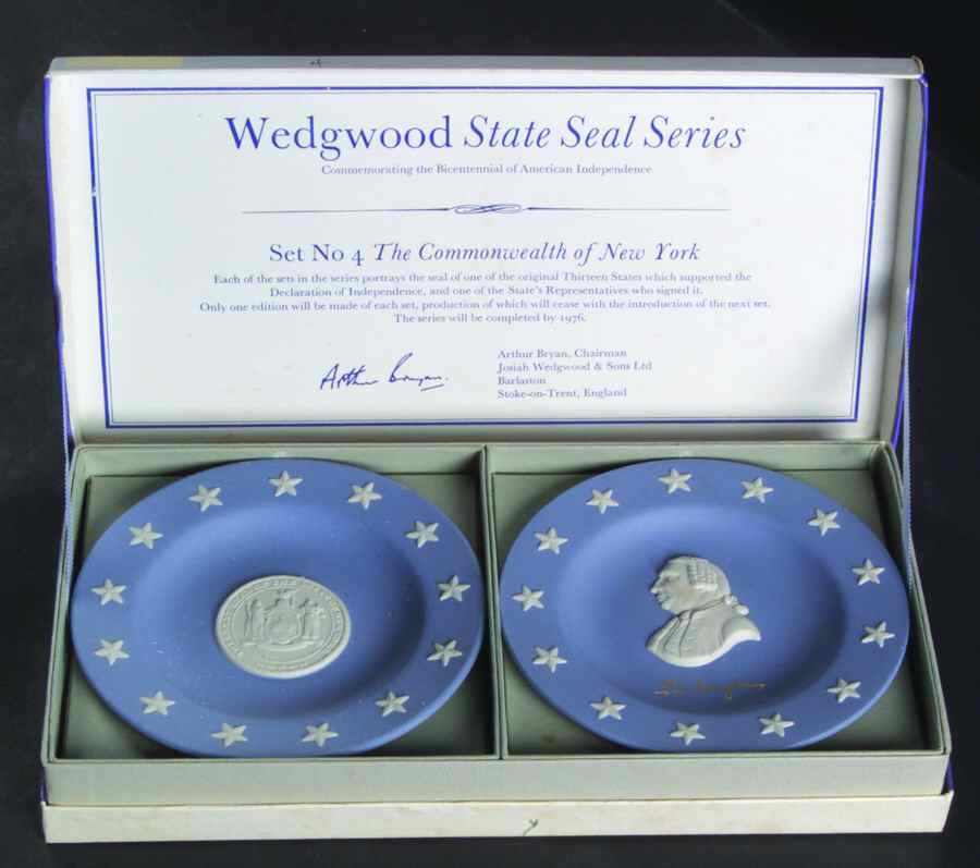 State Seal-State Signers New York-Philip Livingston - No Box by Wedgwood-1