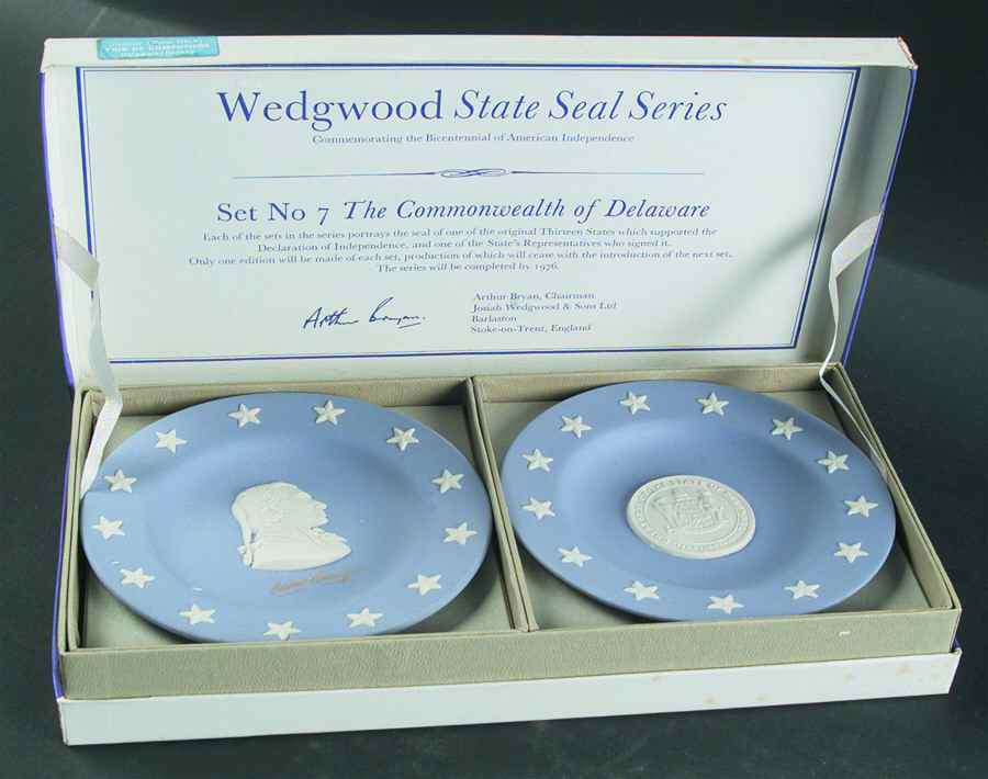 State Seal-State Signers Delaware-Ceasar Rodney - Boxed by Wedgwood-1