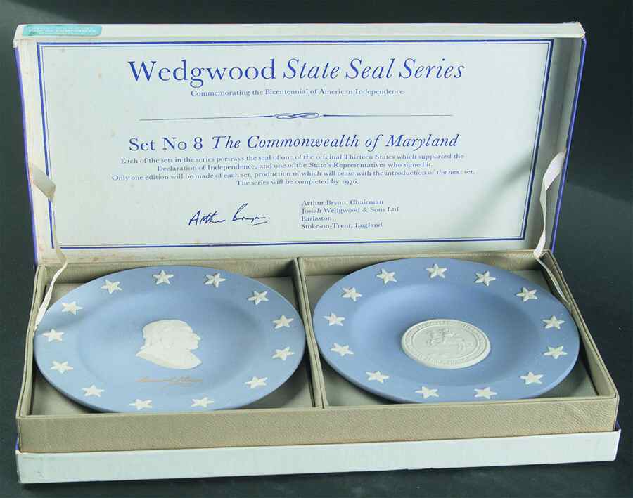 State Seal-State Signers Maryland-Samuel Chase - Boxed by Wedgwood-1