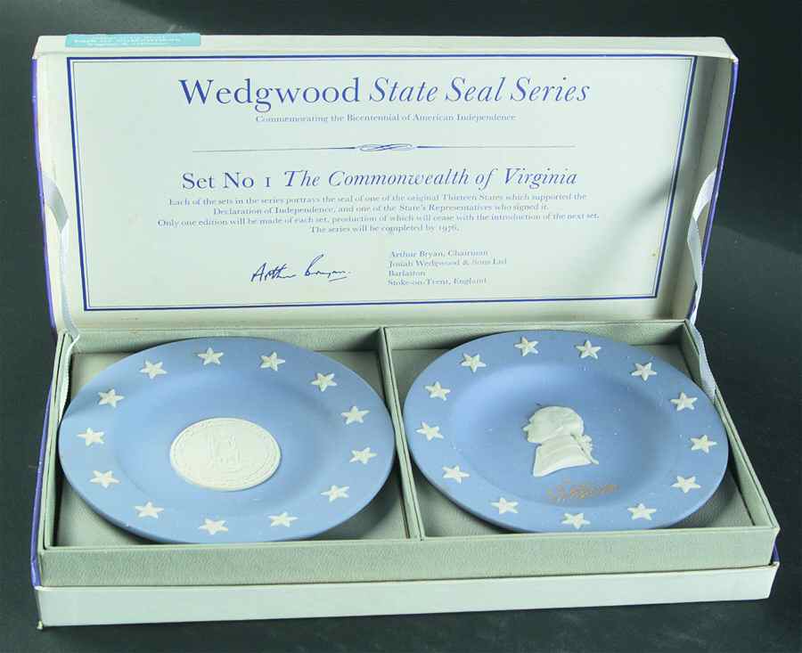 State Seal-State Signers Virginia-Thomas Jefferson - Boxed by Wedgwood-1