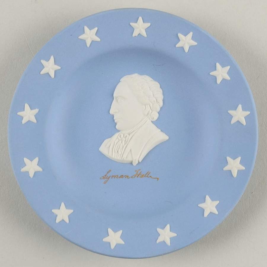 State Seal-State Signers Georgian-Lyman Hall-Only - No Box by Wedgwood-1