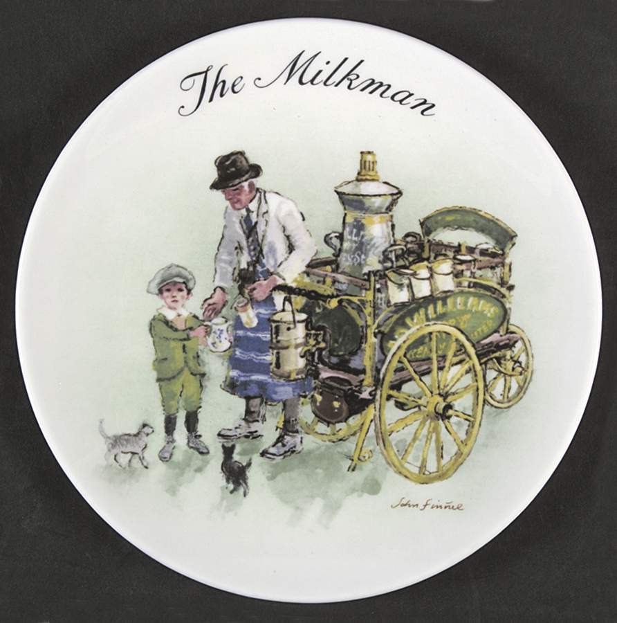 The Street Sellers of London The Milkman - No Box by Wedgwood-1