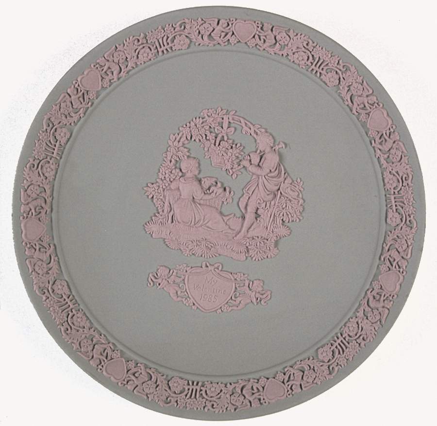 My Valentine My Valentine-Wine On Celadon - No Box by Wedgwood-1