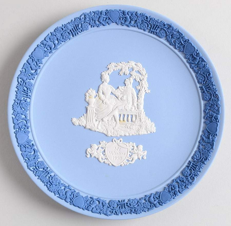 My Valentine My Valentine-Portland Blue On Lavender - No Box by Wedgwood-1