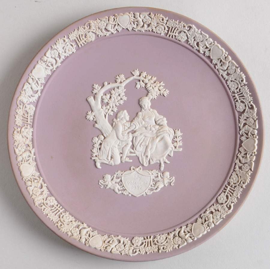 My Valentine My Valentine-Cream On Lilac - No Box by Wedgwood-1