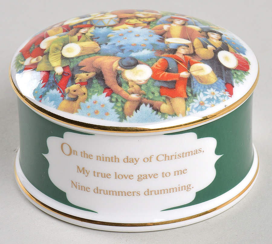Twelve Days of Christmas 9 Drummers Drumming - Boxed by Wedgwood-1