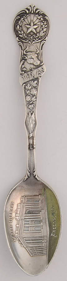 State Spoon Texas, Dallas-Public Library - No Box by Watson-1
