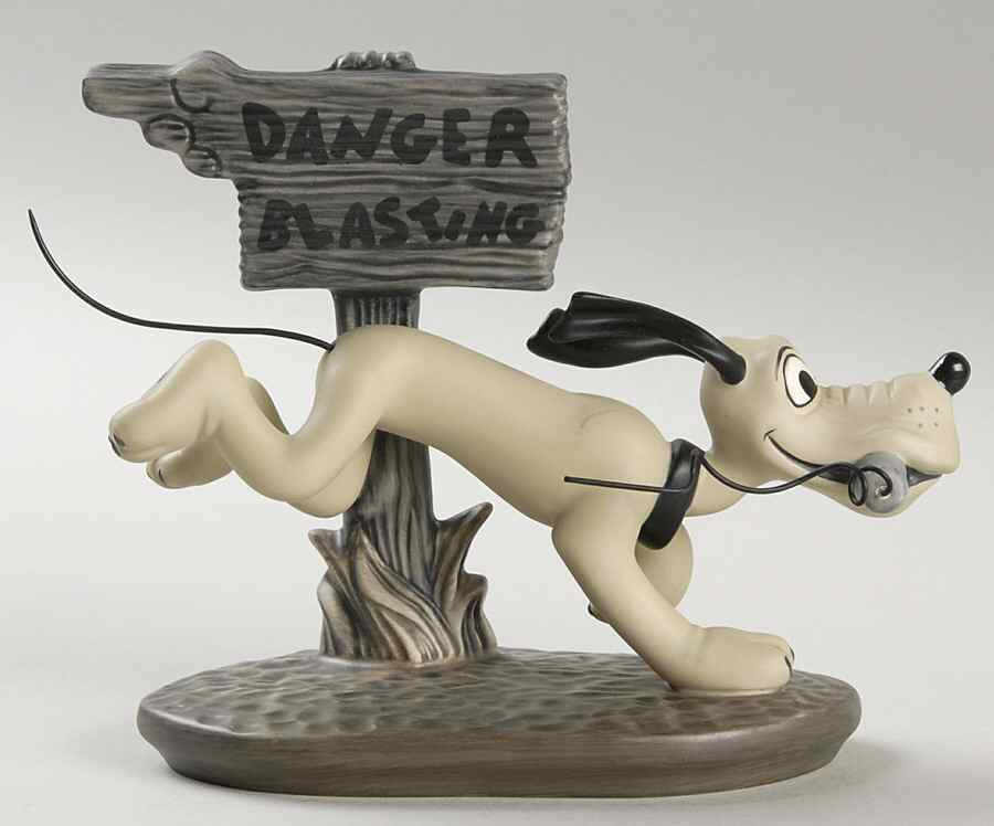 Delivery Boy Dynamite Dog-Pluto - No Box by Walt Disney Classics-1